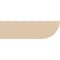 Ekena Millwork 2in. W x 6in. H x 20in. L Durham Woodgrain TimberThane Rafter Tail, Primed Tan RFTUR02X06X20DURRCPR - alternate 2